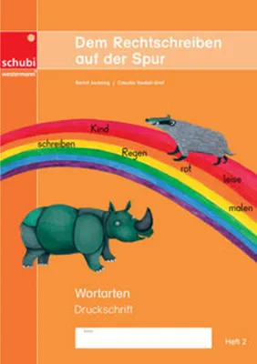 Produktbild von Dem Rechtschreiben auf der Spur Heft 2. Wortarten. Ausgabe in Druckschrift