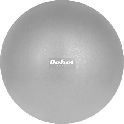 Zdjęcie produktu dla Piłka do jogi/pilates Rebel RBA-3103, 25 cm, szara