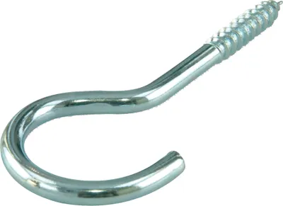 Produktbild von suki. Schraubhaken, gebogen, 30 x 2,6 mm, verzinkt, 30 Stück