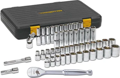 Obrázok produktu pre Gearwrench 1/2" 6-hranná sada nástrčných kľúčov 120XP, SAE/metrická, 49-dielna. 80700P