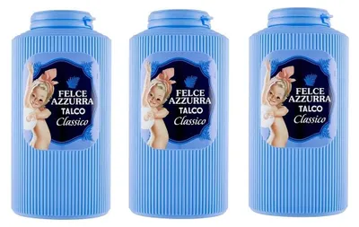 Produktbild von 3x Paglieri Felce Azzurra Talco Classico Körperpuder Klassisch Talkum 500g