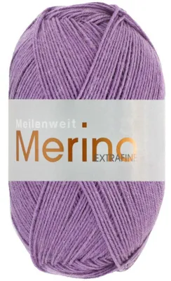 Produktbild von Lana Grossa - Meilenweit 100g Merino Extrafine uni 2437 dunkelfuchsia