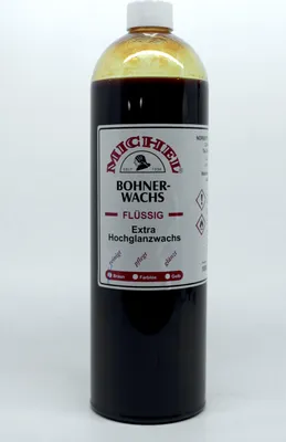 Produktbild von Michel Bohnerwachs Braun 1,0L Naturwachs reinigt, pflegt u. glänzt