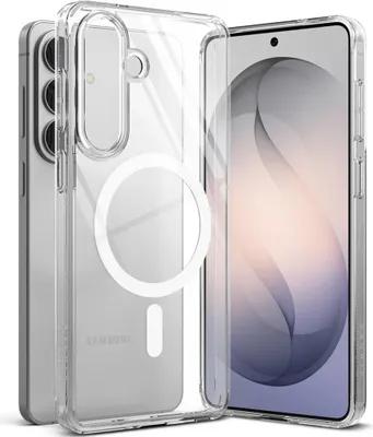 Image de Coque pour Galaxy S26 Plus, Ringke Fusion Magnetic avec MagSafe, transparente