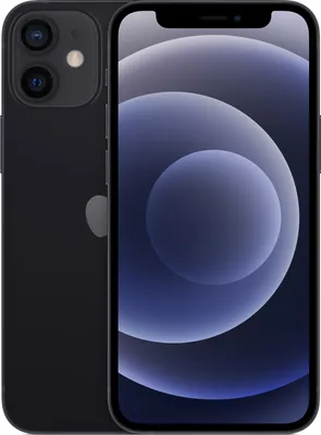 Produktbild von Apple iPhone 12 mini , 13,7 cm (5.4"), 2340 x 1080 Pixel, 256 GB, 12 MP, iOS 14, Schwarz