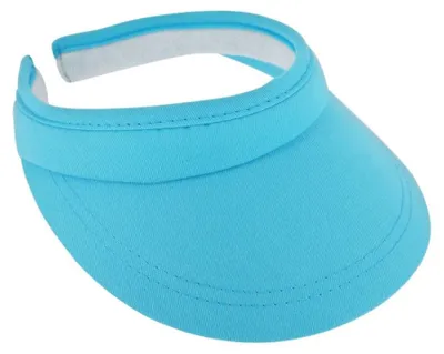 Fiebig einfarbiges Sonnenschild/Visor in blau