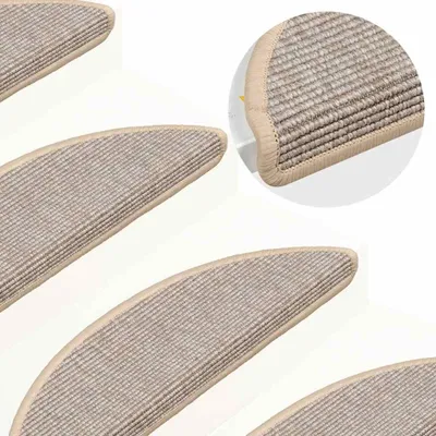 Obrázek produktu pro vidaXL Podložky na kroky 15 ks 56x17x3 cm stříbrné půlkulaté