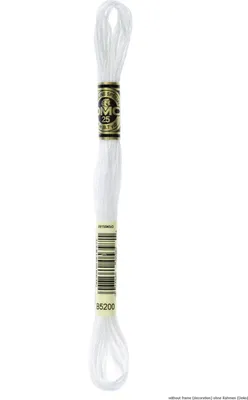 Produktbild von DMC Stickgarn Mouline Special 117MC -B5200, 6-fädig, 8m