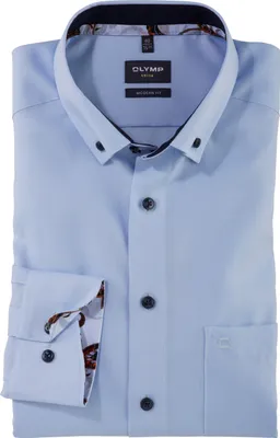 Produktbild von Olymp Luxor Modern Fit Business-Hemd Hellblau