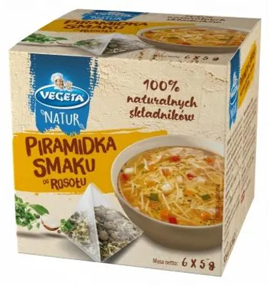 Zdjęcie produktu dla Vegeta Przyprawa do Rosołu i Zup Natur 30 g