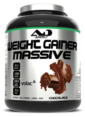 Image de Gainers - Addict Sport Nutrition - Weight Gainer Massive (2,5kg) - Saveur Chocolat
