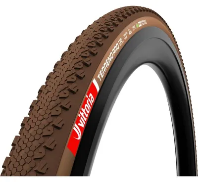 Produktbild von Vittoria Terreno PRO 700x38C Faltreifen braun - Gravelreifen mit Hardpack-Pro...