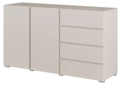 Produktbild von Buffet Maxis mit 4 Schubladen und 2 Türen, Kaschmir, 138cm