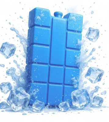 Produktbild von Unyqoos® Set wiederverwendbarer Kühlelemente – 3er-Set 200/400/750 ml für Kühltasche & Kühlbox, , -18 bis 40 °C, BSEN 12546-3:2000