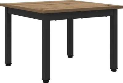 Produktbild von vidaXL Couchtisch Kunsthandwerk Eiche 50 x 50 x 36 cm Holzwerkstoff