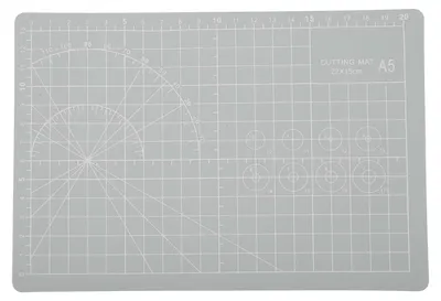 Schneidematte selbstheilend 22x15 cm doppelseitig A5