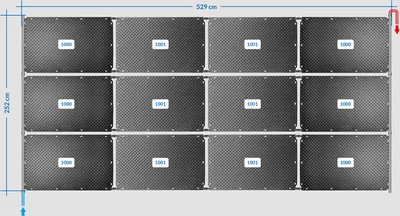 Produktbild von OKU Solarabsorber Pool-Solarheizung SET 24 - 12 Absorber