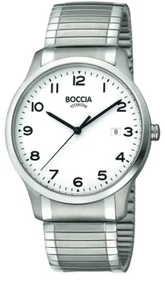 Produktbild von Boccia Herren Armbanduhr 3616-01 Classic Zugband