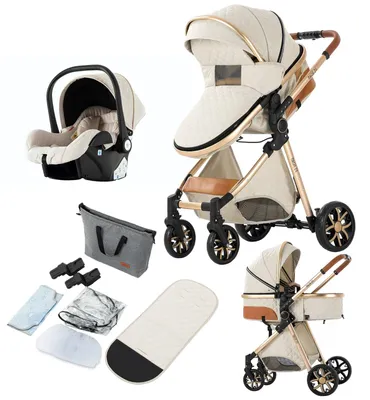 Produktbild von Kinderwagen - Buggy - Zusammenklappbarer Buggy - Faltbarer Buggy - Zusammenklappbarer Buggy für Neugeborene