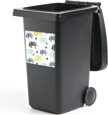 Produktbild von MuchoWow® - Abfall-Aufkleber - Container - für Abfallcontainer