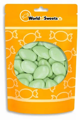 Produktbild von agilus dragees Chocomandis grün 350g