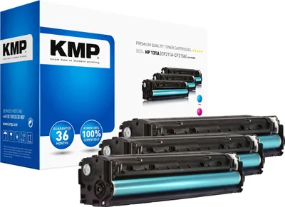 Immagine prodotto di KMP Printtechnik AG 1236,003 Toner HP Rainbow-Kit Pro200/M251 komp. CC531A/CC532A Color