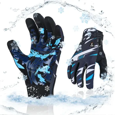 Image de Gants de moto avec écran tactile et propriétés antidérapantes, adaptés pour les vélos