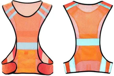 Zdjęcie produktu dla Odblaskowa kamizelka do biegania i jazdy na rowerze 52 x 56 cm