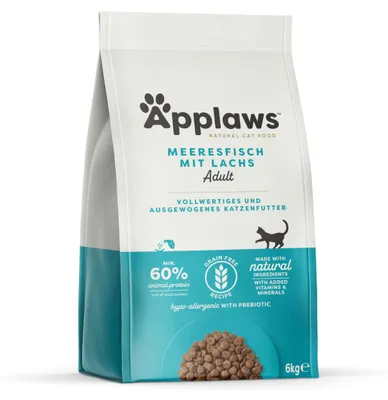 Zdjęcie produktu dla Applaws 5060122497312, Dorosły, Każda rasa, Ryba, 1,8 kg