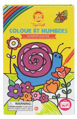 Immagine prodotto di Il numero da colorare - Il giardino dell'arcobaleno