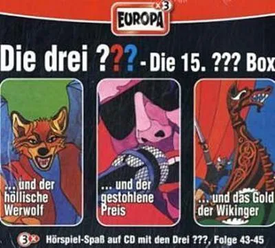 Produktbild von Die drei ??? Box 15. Folgen 43-45 (drei Fragezeichen) 3 CDs