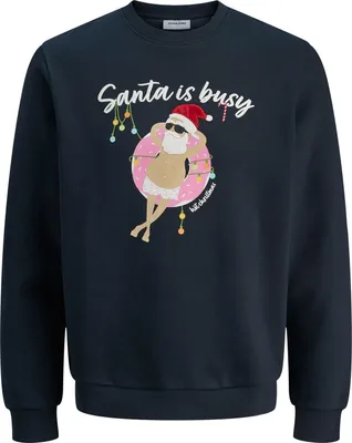 Produktbild von JACK & JONES Herren Sweatshirt Christmas Sweat Crew Neck Xmas