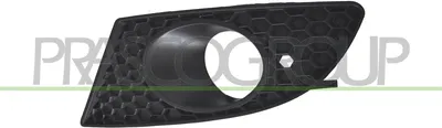 Produktbild von PRASCO Lüftungsgitter Grill Stoßfänger für SEAT Leon Schrägheck (1P1) mit Loch/Löchern für Nebellampen