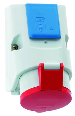 Zdjęcie produktu dla Bals Elektrotechnik 1010, 3P+N+PE, 6 h, Niebieski, Czerwony, Biały, Poliamidowy, IP44, 16 A