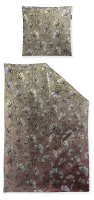 Produktbild von irisette Bettwäsche WAVE Satin 135x200cm, 1 Kissen 80x80  Bettbezug