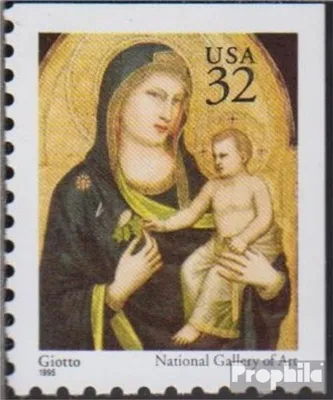Produktbild von Briefmarken USA 1995 Mi 2674Eor (kompl.Ausg.) postfrisch Weihnachten