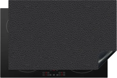 Produktbild von KitchenYeah© Herdabdeckplatte Leder - Textur - Tierhaut , 80x52cm, Küche Deko, Glaskeramikkochfeld Herdabdeckung, Abdeckplatte fùr Kochfeld