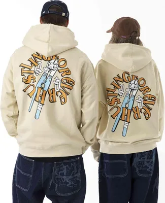 Productafbeelding van Hoodie Jacker HBS006-BEIGE voor Uni