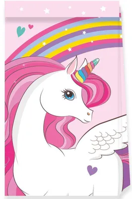 Produktbild von UNICORN Papiertüten Einhorn Geschenke 4St.