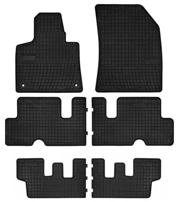 Zdjęcie produktu dla Dywaniki gumowe do Citroen C4 Picasso II 2013-2019 – czarne, dopasowane – Wielganizator SolidPRO