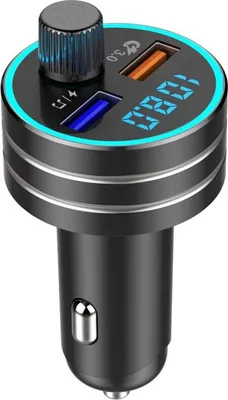 Obrázok produktu pre Bluetooth MP3 Player pre dvojauto USB Nabíjacia čierna
