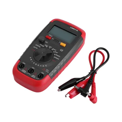 Obrázek produktu pro UYIGAO Digitální bateriově napájený kondenzátorový měřicí přístroj 6013L s LCD displejem
