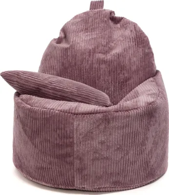 Obrázok produktu pre Ecopuf -  Sedací vak Bean Bag s výplňou, z manšestru, s vankúšom, Yoko Sz63