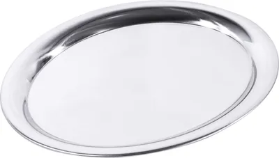 Produktbild von Serviertablett, Tablett, Edelstahl, hochglanz, oval, 20-28,5 cm Länge wählbar : 23 cm Variante: 23 cm