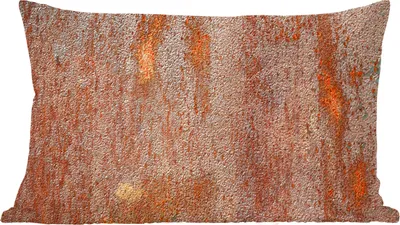 Produktbild von MuchoWow® Zierkissen Sofakissen Wohnzimmer Dekokissen 60x40 cm Eisen - Rost - Industrie - Stahl - Kopfkissen - Polster mit Foto