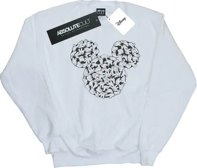 Produktbild von Disney - "Head Of Hands" Sweatshirt für Herren BI38785 (S) (Weiß)