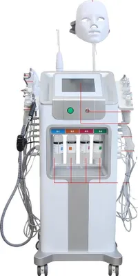 Image de Grattoir hydro pour la peau, nettoyage du visage, rajeunissement de la peau, 12in1, EU