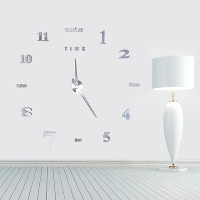 Image de Kit d'horloge murale 3D pour la maison, le bureau et la chambre