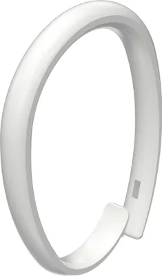 Produktbild von Interdeco Duschringe / Duschvorhangringe Weiß, verschließbar, 65/49 mm, Pack. 10 Stück