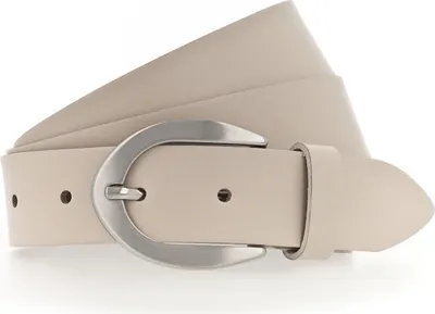 Produktbild von Vanzetti Leder Gürtel Neon Booster 30mm Full Leather Belt W90 Vanille beige